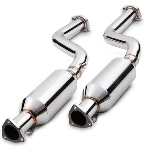 Image of Gravity Performance 200CPI Exhaust Sports Cat Centre Section Compatible with BMW 3 Series M3 | E46 | S54 Engine 2000-2005 | 200 Cell Stainless Steel High Flow Performance Exhaust Upgrade