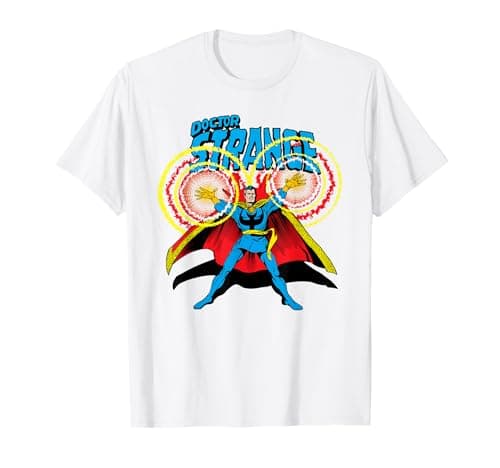Image of Marvel Doctor Strange Retro Comic Art T-Shirt T-Shirt
