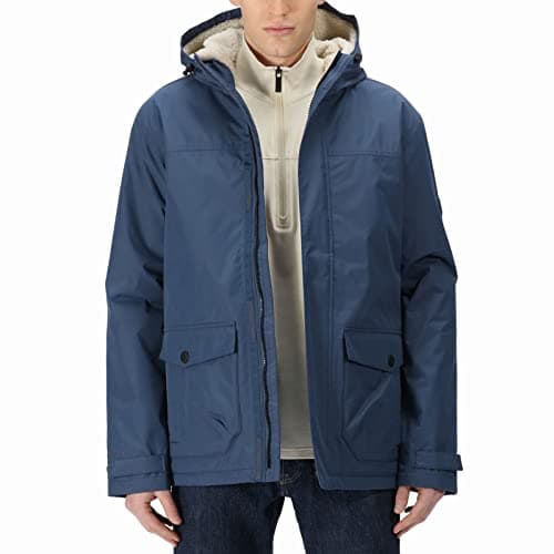 Image of Regatta Mens Sterlings III Waterproof Insulated Jacket - Dark Denim - S