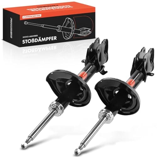 Image of Frankberg 2x Shock Absorber Strut Front Left Right 574mm Gas pressure Compatible with Outback BR 2.0 D AWD 2.5i AWD 3.6 R AWD 2009-2025 Replace# 20310AJ090,339241