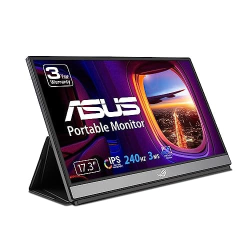 Image of ASUS ROG Strix XG17AHPE computer monitor 43.9 cm (17.3") 1920 x 1080 pixels Full HD Black