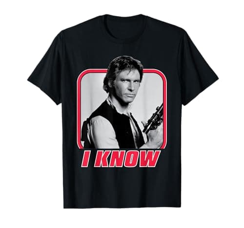 Image of Star Wars Han Solo I Know Valentine's Day T-Shirt T-Shirt
