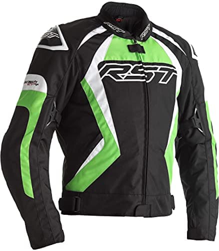 Image of RST Tractech Evo 4 CE Mens Textile Jacket - Black, Green