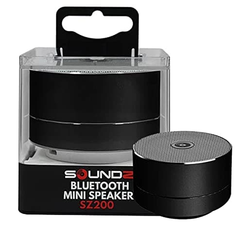 Image of AQUARIUS SOUNDZ Wireless Bluetooth Speaker, Black - Smart Connectivity Portable Audio Player Sound for Home, Travel & Outdoors