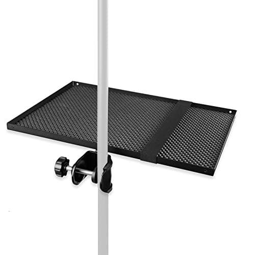 Image of Mr.Power Microphone Stand Rack Tray Holder for Stage, Live Streaming, Recording (13" x 9") (Large)