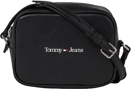Image of Tommy Jeans Women's Tjw Camera Bag Aw0aw15029 Crossovers, Black (Black), One Size