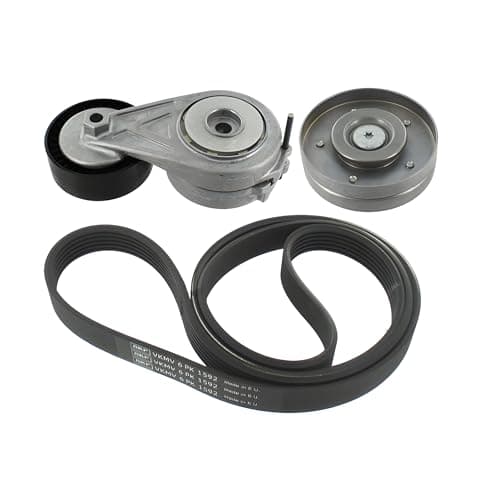 Image of SKF V-Ribbed Belt VKMA 31310 - Kit - Height 106 mm Length 330 mm Width 141 mm - OE Quality