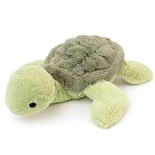 Image of OUKEYI 12" Weighted Plush Cute Turtle Stuffed Animals, Soft Sea Turtle Plush Toy Tortoise Plushies Pillow - Present for Kids, Babies, Toddlers