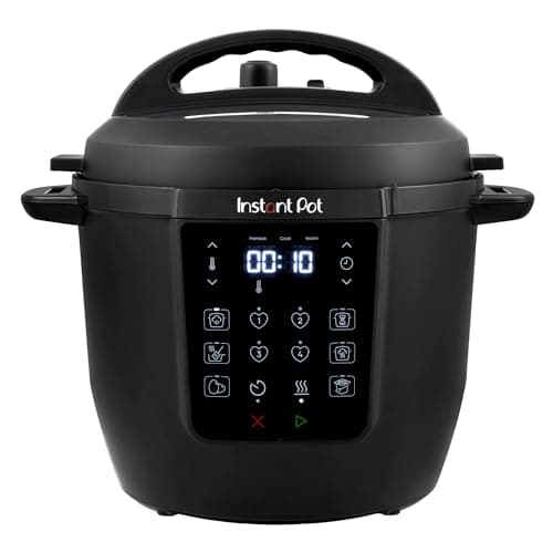 Image of Instant Pot 5.7L Classic Electric Multicooker - 7-in-1 Smart Cooker - Pressure, Slow, Steamer, Sauté, Yogurt Maker, Egg Cooker, Food Warmer - Stainless Steel, Black