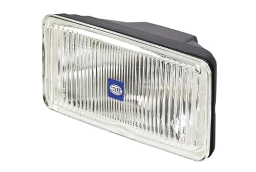 Image of HELLA 1ND 005 700-441 Halogen-Front Fog Light - Comet 550 - 12V - rectangular - mounting - Clear diffusing lens - Lens Colour: White - left/right