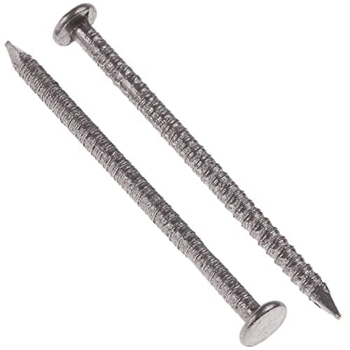 Image of 500g Bag of 65mm x 3.35mm Bright Annular Ring Shank Nails