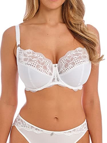 Image of Fantasie Women's Reflect Underwired Bra with Side Support Full Coverage, White/Opulent Garden, 36DD