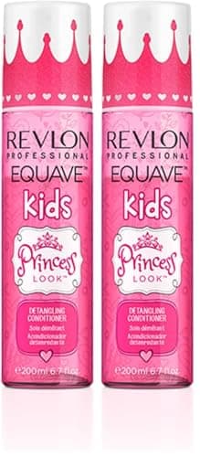 Image of REVLON PROFESSIONAL EQUAVE KIDS Princess Look, Detangling Spray Conditioner, Leave-In for Girls’ Hair, Makes Styling Easier, Adds Shine and Softness, Floral and Fruity Fragrance, 400 ml