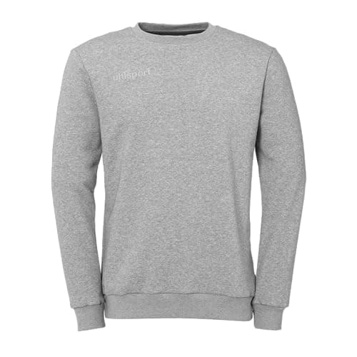 Image of uhlsport Sweatshirt Long Sleeve Sweatshirt Sports Shirt Football Sweatshirt Unisex Cut, Dark grey melange, L