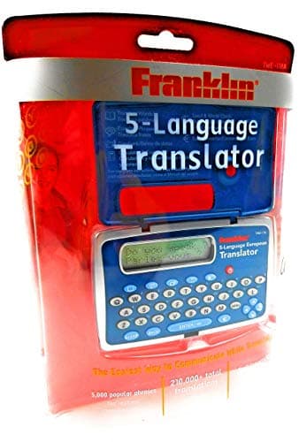 Image of Franklin TWE-118 5 Language European Translator