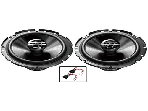 Image of Polo Speaker upgrade Front Door Pioneer car speakers 6.5" 17cm 300W