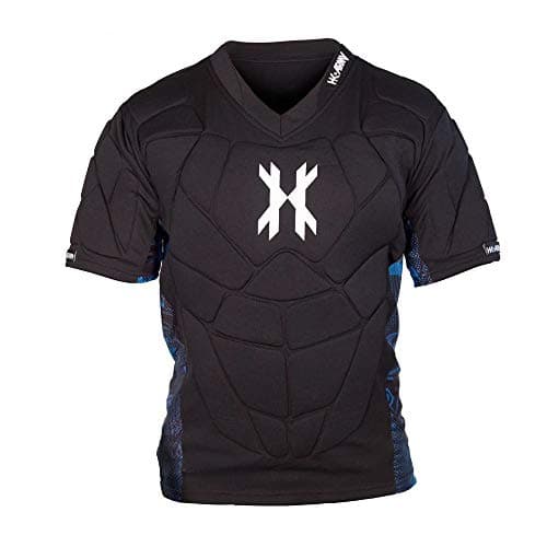 Image of HK Army Crash Chest Protector - High-Impact Protective Gear for Paintball & Airsoft - Lightweight Safety Armor Vest - Black, Size 3XL/4XL