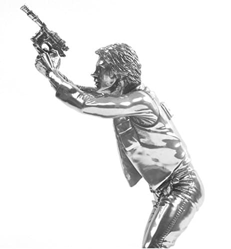 Image of Royal Selangor Hand Finished Star Wars Collection Pewter Limited Edition Han Solo Statue