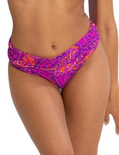 Image of Pour Moi 29602 Bermuda Fold Over Bikini Brief Purples