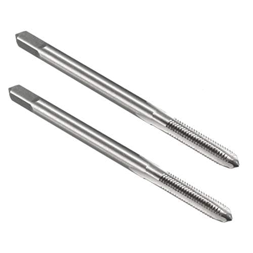 Image of sourcing map Metric Machine Tap M3 x 0.5mm H2 High Speed Steel 3 Flutes Screw Tapping Threading Machinist Repair DIY Tool 2pcs