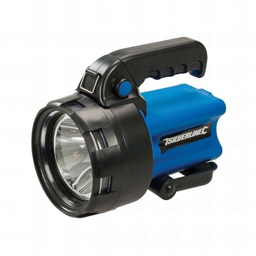 Image of Silverline 3 W Lithium Rechargeable Torch 150 Lumen (347767)