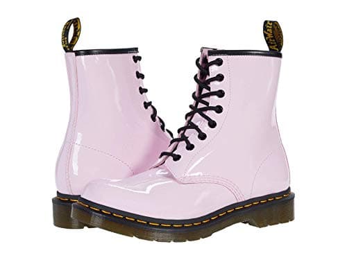 Image of Dr. Martens Women's 1460 W Fashion Boot, Pale Pink, 4 UK