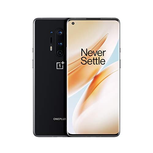 Image of OnePlus 8 Pro 5G 8GB RAM 128GB UK SIM-Free Smartphone with Quad Camera, Dual SIM and Alexa built-in Onyx Black (Renewed)
