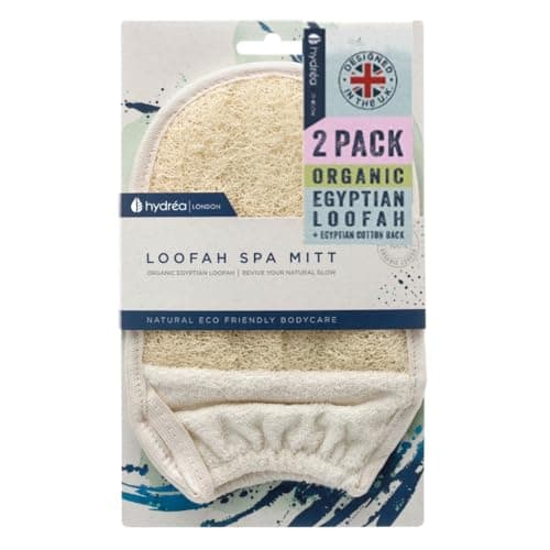 Image of Hydrea London Organic Egyptian Loofah Spa Pad (Double)
