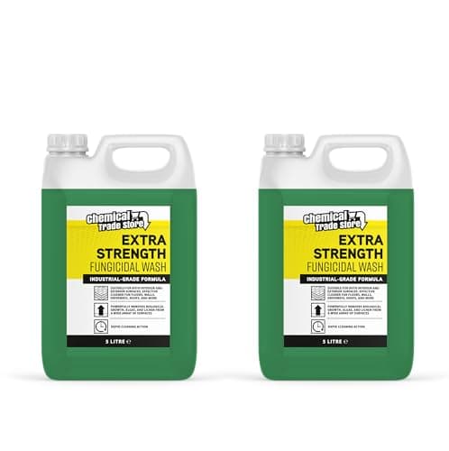 Image of Chemical Trade Store - Fungicidal Wash 2 x 5L Duo Pack - Ready for Use Against Fungi, Mould and Algae on Internal and External Walls & Surfaces
