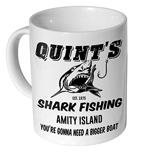 Image of Jaws Quint's Classic Ceramic Coffee Mug/Cup