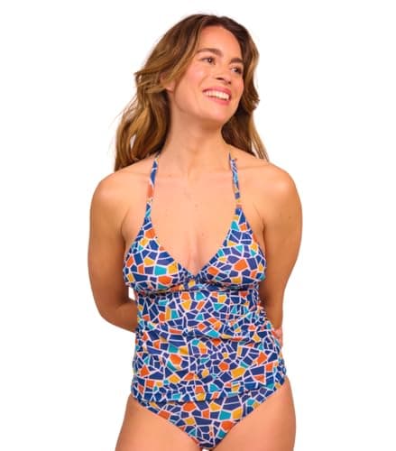 Image of Kiniki Women's Tan Through Tankini Top Swimwear - Monaco