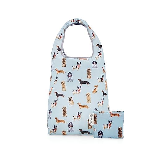 Image of Cooksmart British Designed Large Eco Bag | Large Eco Bags With Handles Great For On The Go | Friendly Option For Shopping Bags - Curious Dogs