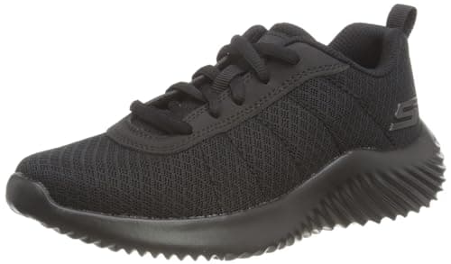 Image of Skechers Unisex Kids Bounder Karonik Trainers, Black, 9.5 UK