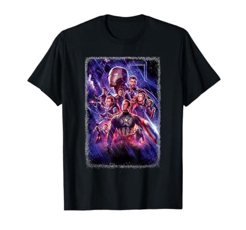 Image of Marvel Avengers: Endgame Movie Poster T-Shirt