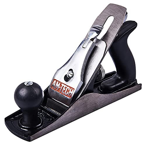 Image of Amtech – No. 4 Smoothing Plane, Durable Steel Body, Precise Woodworking Tool, Ideal for Carpentry and Joinery Tasks (50mm)