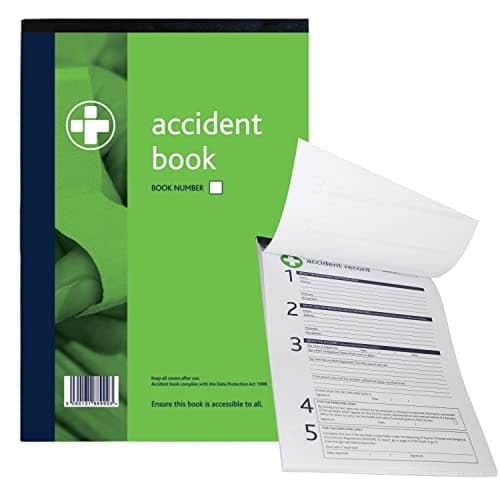 Image of Wallace Cameron Accident Report Book A4 Ref 5401011