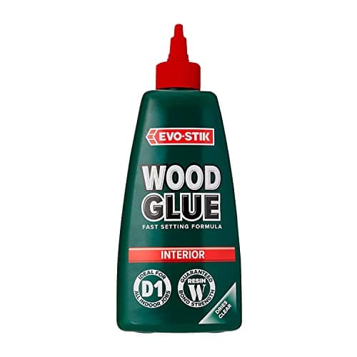 Image of EVO-STIK Wood Glue 500ml - Interior - Extra Strong - Fast Setting Glue - Dries Clear - Suitable for All Wood Types