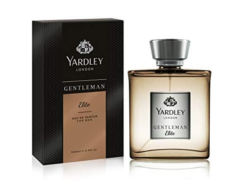 Image of Yardley London Gentleman Elite Eau De Parfum, Mens Fragrance with Vibrant Top Notes of Basil and Grapefruit and Pine and Vetiver Undertones 100ml
