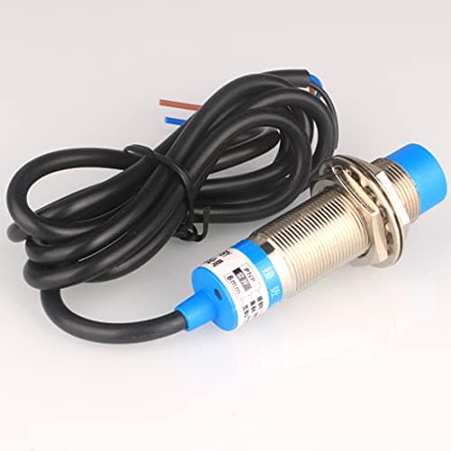 Image of Gebildet 8mm Inductive Proximity Sensor Detecting Distance Approach Sensor Cylinder Proximity Switch PNP NO(Normally Open) DC 6-36V 300mA 3-Wire LJ18A3-8-Z/BY (Diameter 18mm)