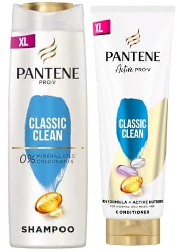 Image of Pantene Pro-V Classic Clean Shampoo & Conditioner Set, 360ml each