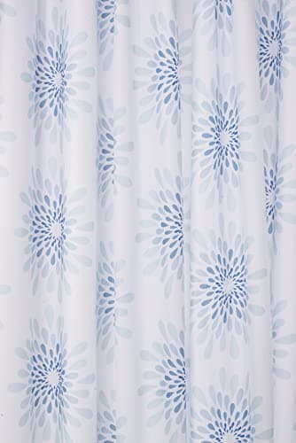 Image of Croydex Splash Water-Resistant Textile Shower Curtain,1800 x 1800mm