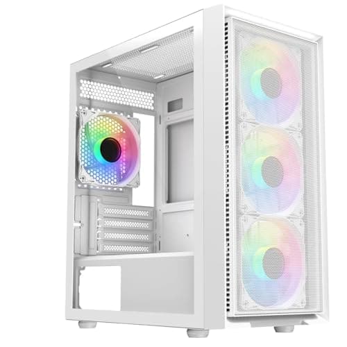 Image of EZZTECH Gaming PC, Gaming Computer Desktop Tower, GeForce RTX 3050 6GB, Core i5 up to 3.4GHz,16GB RAM DDR, 512GB SSD, 1TB HDD, WiFi Ready, RGB Case, Windows11 PRO