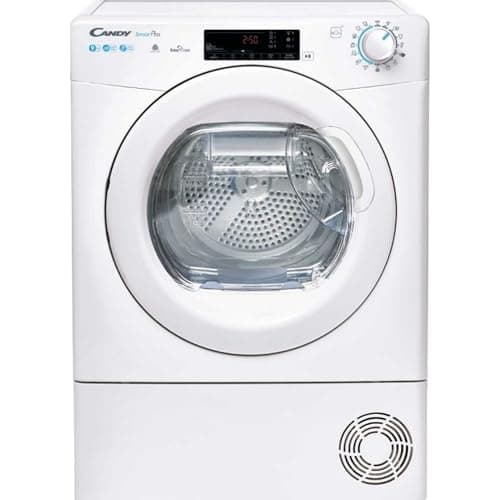 Image of Candy CSOEH9A2TE 9KG Load A++ Heat Pump Condenser Freestanding White Tumble Dryer - 14 Programmes, 4 Drying Levels,