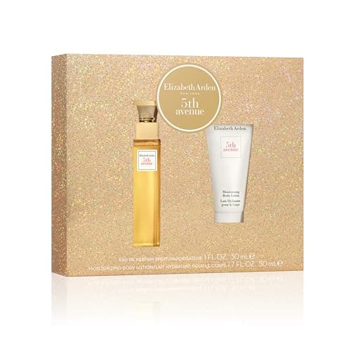 Image of Elizabeth Arden 5TH AVENUE Eau de Parfum 30ml 2-piece Gift Set, floral woody perfume, luxury fragrance gifting for women