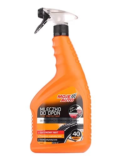 Image of MOJE AUTO Tire Cleaner 19-585 Bottle, Aerosol 650 ml