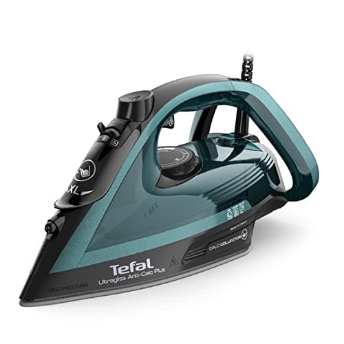 Image of Tefal Ultraglide Steam Iron 2800W, 260g/min Steam Boost, 50 g/min Continuous Steam, 270ml Water Tank, Durilium Non Stick Soleplate, Auto Off Anti Drip Anti Scale, FV6848