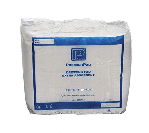 Image of Premier Pad Dressings, Non-Sterile, 12cm x 10cm, Pack of 100