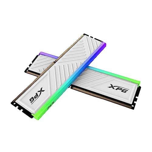 Image of XPG SPECTRIX D35G RGB DDR4 3600MHz CL18 16GB (2x8GB) PC4-28800 RAM 288-Pin UDIMM Desktop Memory Kit White Heatsink (AX4U36008G18I-DTWHD35G)