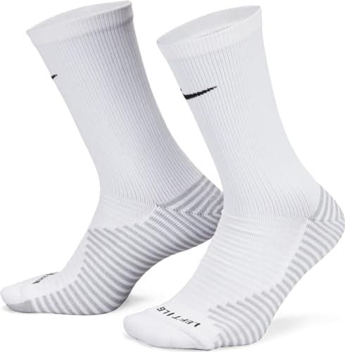 Image of NIKE DH6620-100 U NK STRIKE CREW WC22 Socks Unisex Adult WHITE/BLACK Size M