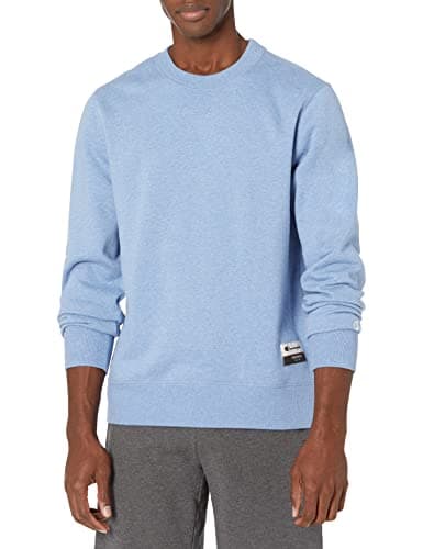 Image of Champion Men's Authentic Originals Sueded Sweatshirt, Blue Jazz Heather, XXL